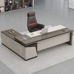 1600mm modern leadership desk with elegant design and spacious work surface.