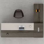 1600mm modern leadership desk with elegant design and spacious work surface.