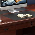 A corporate mahogany desk measuring 1400mm in length with a sleek, professional design suitable for modern office environments.