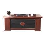 1600mm executive desk with sleek design and spacious surface for a modern office environment.