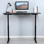 Contemporary electric sit-stand desk with modern design and adjustable height functionality.