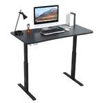 Contemporary electric sit-stand desk with modern design and adjustable height functionality.