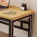 Modern home office writing desk with a sleek design, spacious work surface, and minimalist style, perfect for any contemporary workspace.
