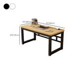 Modern home office writing desk with a sleek design, spacious work surface, and minimalist style, perfect for any contemporary workspace.