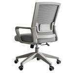 Mid-back modern swivel office chair with ergonomic design, adjustable features, and sleek fabric upholstery for comfortable work sessions.