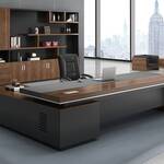 1.8m Executive Desk for Home Office Use with spacious surface, sleek design, and durable construction, perfect for a professional workspace.