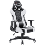 Reclining Orthopedic Gaming Chair with adjustable features, ergonomic design, and high-back support for ultimate comfort during gaming sessions.