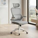 High Back Ergonomic Office Chair- White - Image 13
